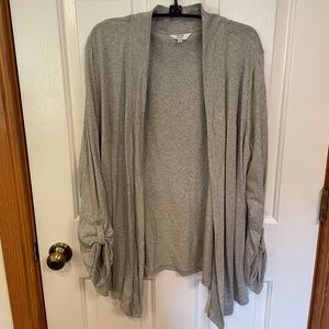 Crown & Ivy Open Front Drape Cardigan Size XL
